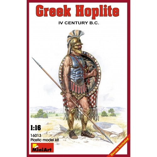 1:16 Greek Hoplite.   IV century  B.C. 1:16