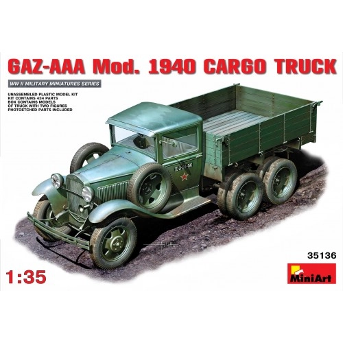 1:35 GAZ-AAÐ. Mod. 1940 Cargo Truck 1:35