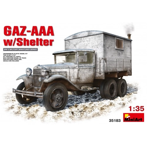 1:35 GAZ-AAA with Shelter 1:35
