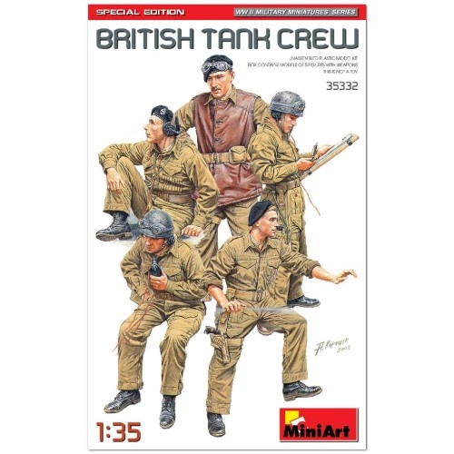1:35 British Tank Crew. Special Edition 1:35