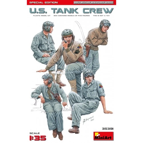 1:35 U.S. Tank Crew.Special Edition 1:35