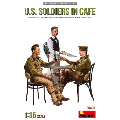 1:35 U.S. Soldiers in Cafe 1:35