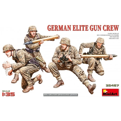 1:35 German Elite Gun Crew 1:35