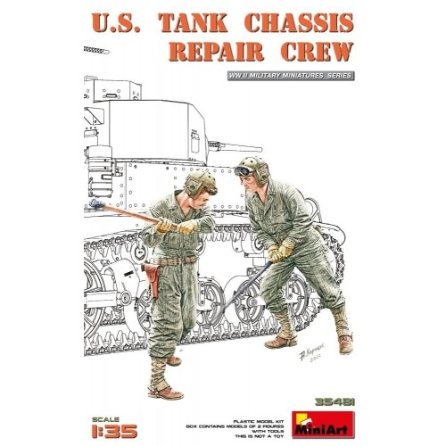 1:35 U.S. Tank Chassis Repair Crew 1:35