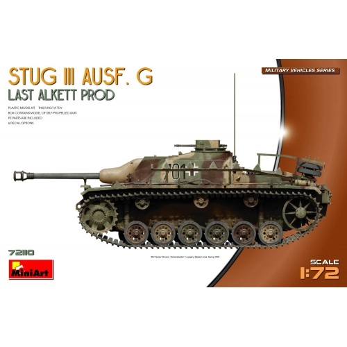 1:72 German assault gun StuG III Ausf. G - Last Alkett Prod 1:72