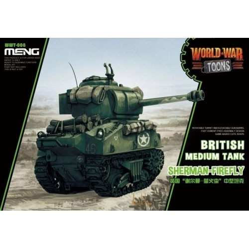 World War Toons Sherman-Firefly