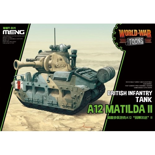 World War Toons A12 Matilda II - snap-fit