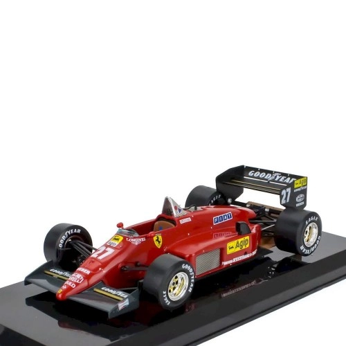 Ferrari 156/85 #27 Michele Alboreto Winner Germany GP Formula 1 1985 (blister package) 1:24