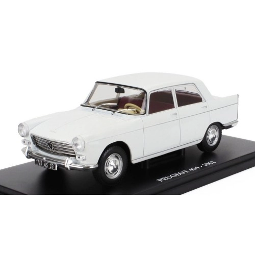 Peugeot 404, White, 1962 1:24