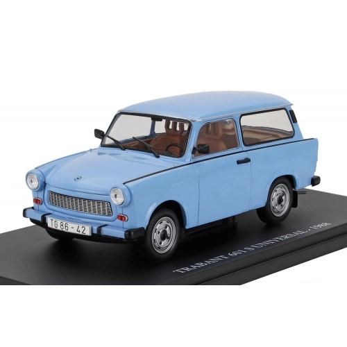 Trabant 601 S Universal, Blue, 1988 1:24