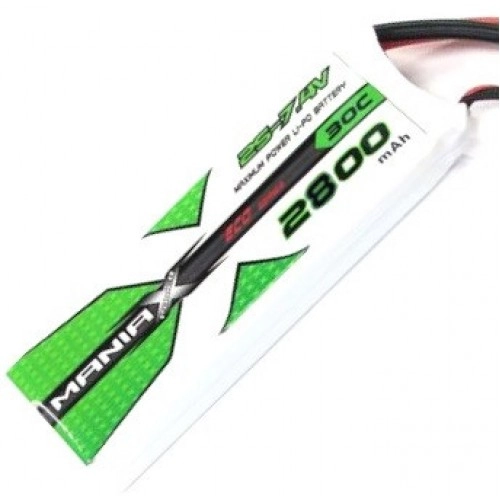2800mAh 7.4V 30C ManiaX - for transmitters 