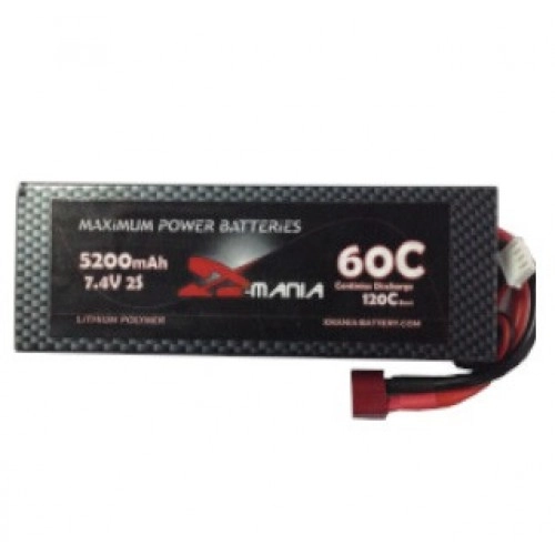 5200mAh 7.4V 60C HardCase ManiaX 