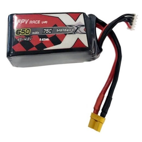 650mAh 14.8V 75C Racing ManiaX 