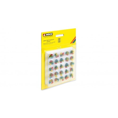 PROFI Grass Tufts "Blossoming",  25 pieces, 9 mm H0 /1:87/