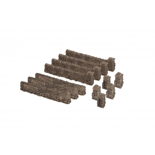 Quarrystone Wall (10 x 20 x 720 mm) H0 /1:87/