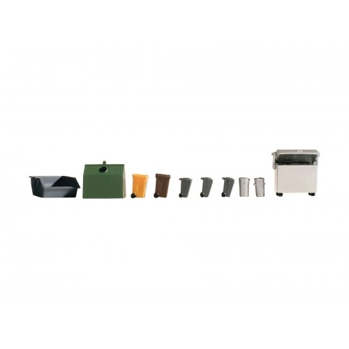 Waste Containers & Ashcans H0 /1:87/