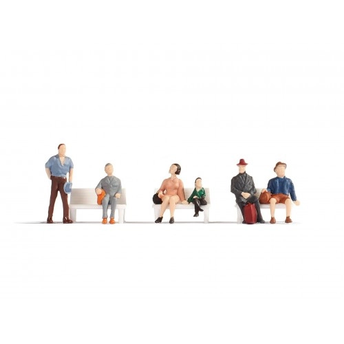 Passengers (without benches) H0 /1:87/