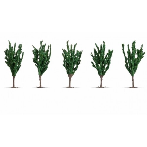 Poplar Trees (5 pieces, 12 cm high) H0 /1:87/