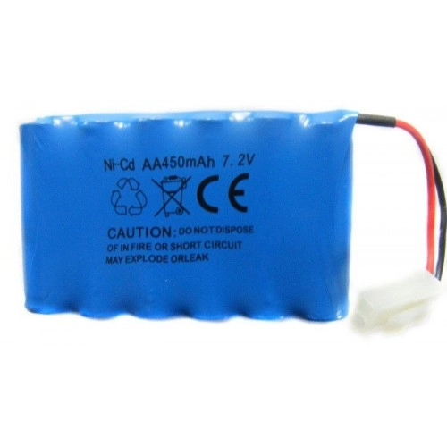 450mAh 7.2V NiCd JST 