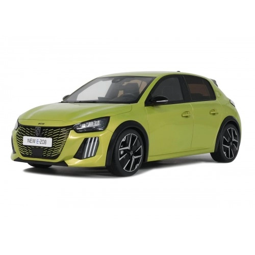 Peugeot E-208 GT, Agueda Yellow, 2024 1:18
