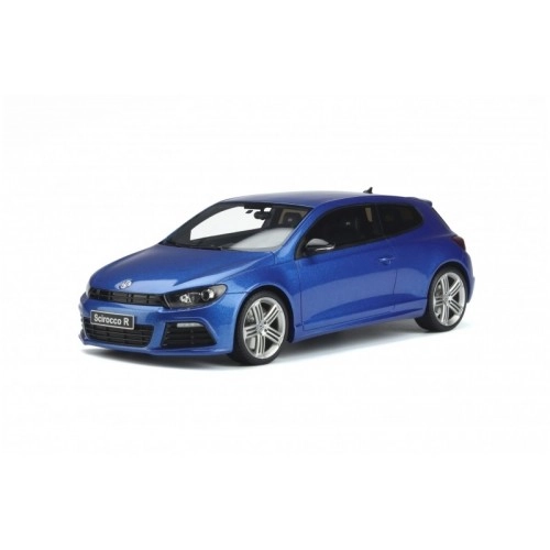 Macheta auto, Volkswagen Scirocco 3 Ph.1 R Rising Blue 2008 1:18