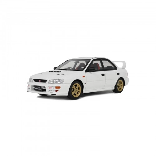 Subaru Impreza WRX Type RA STI, Pure White 2000 1:18