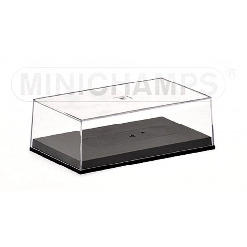 FORMULA 1 CLEAR COVER AND BASE PLATE 1/43 STANDARD MINICHAMPS (12,0 cm x 7,2 cm x 3,9 cm) 1:43
