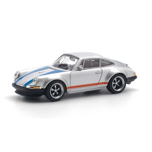 Porsche Singer, Silver/Blue 1:64