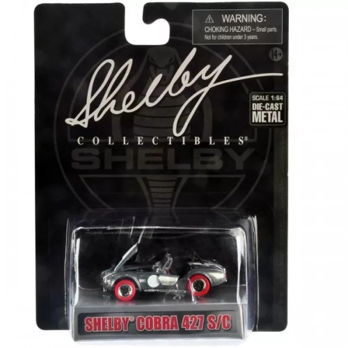 Shelby Cobra 427 S/C Shelby 50Th Anniversary (Grey) 1997 1:64