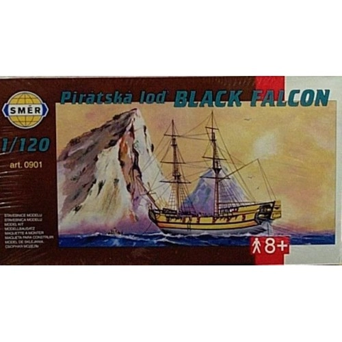 1:120 Pirate Ship Black Falcon 1:120