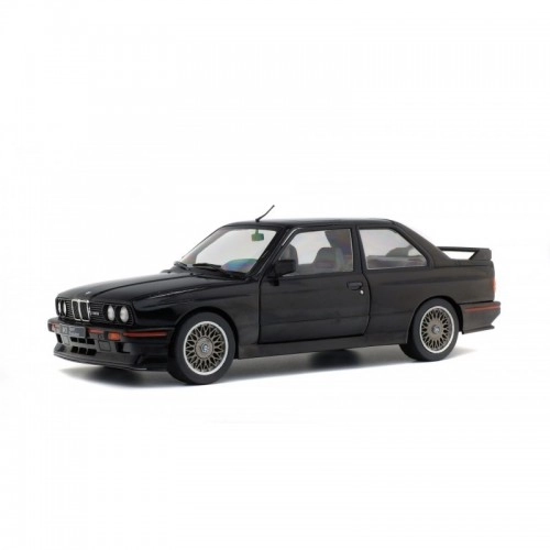 Macheta auto, BMW E30 SPORT EVO - BLACK - 1990 1:18