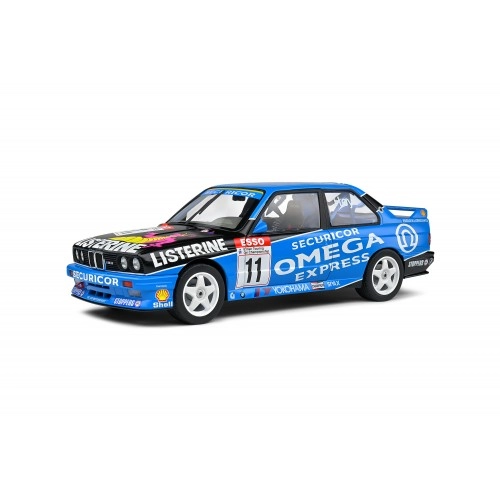 Macheta auto, BMW E30 M3 Blue #1 W.Hoy BTCC 1991 1:18