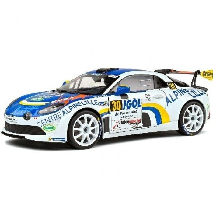 Macheta auto, Alpine A110 RGT Rallye du Touquet 2020 1:18 Macheta auto, Alpine A110 RGT Rallye du Touquet 2020 1:18