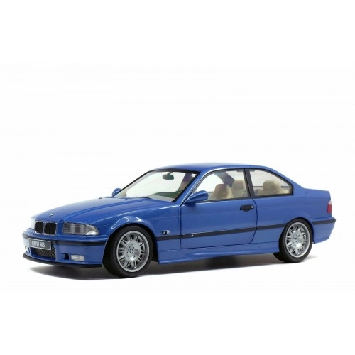 Macheta auto, BMW E36 COUPE M3 - BLEU ESTORIL -1990 1:18