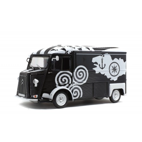 Macheta auto, Citroen Type HY Breizh Black 1969 1:18