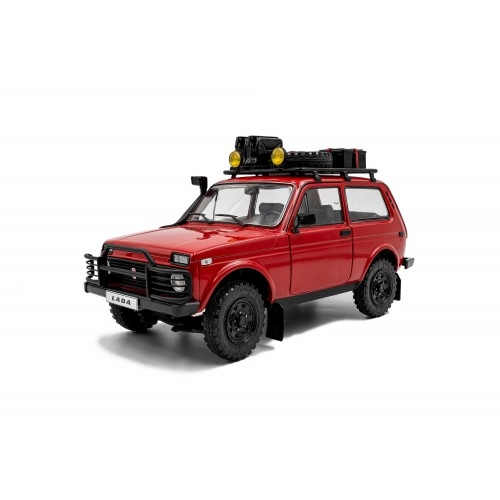 Lada Niva, Red, 1980 1:18