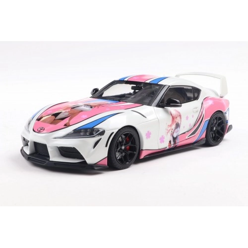 TOYOTA GR SUPRA SOLIDO WORKS ITASHA WHITE 2024 1:18