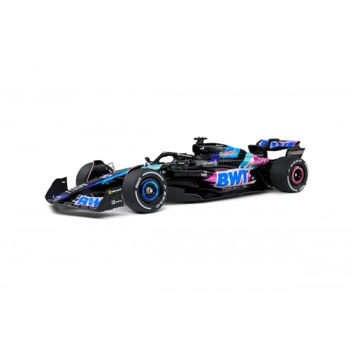 Macheta auto, Alpine F1 A524 Team BWT Alpine Presentation Season #31 Esteban Ocon Blue 2024 1:18