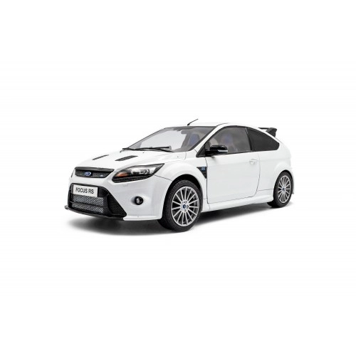 Ford Focus RS MK2 Pack RS Plus, Frozen White, 2009 1:18