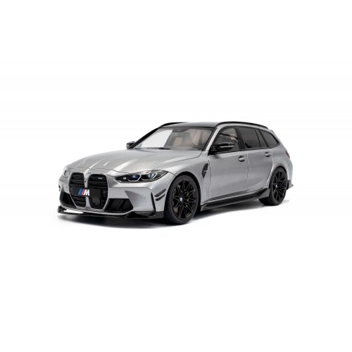 BMW M3 Touring with Performance Parts, Frozen Pure Grey Metallic, 2024 1:18