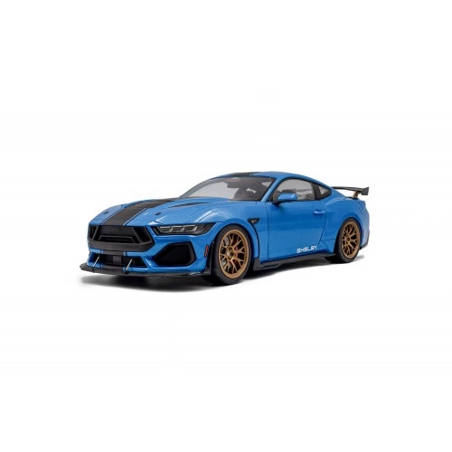 Shelby Mustang Super Snake, Grabber Blue Metallic, 2025 1:18