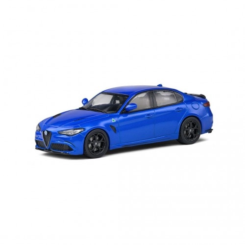 Macheta auto, Alfa Romeo Giulia Quadrifoglio Blue 2019 1:43