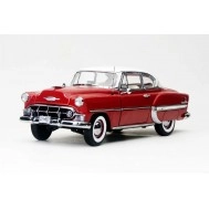 Macheta auto, 1953 Chevrolet Bel Air Hard Top Coupe Red 1:18