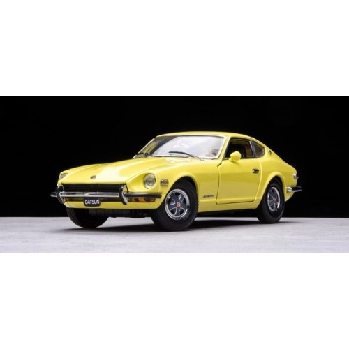 Macheta auto, 1972 Nissan Datsun 240Z â€“ Yellow 1:18