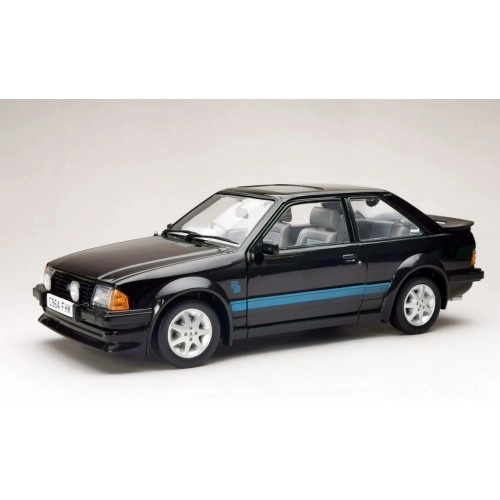 Macheta auto, 1984 Ford Escort RS Turbo Black 1:18