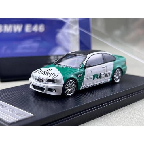 BMW E46 M3 CSL, Marlboro, Green/White 1:64