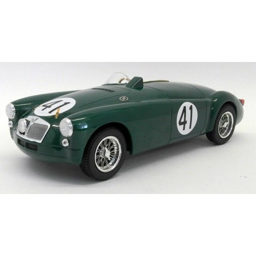 Macheta auto, 1955 MG EX182 #41 Locket/Miles 24H Le Mans - Diecast model with opening front doors 1:18