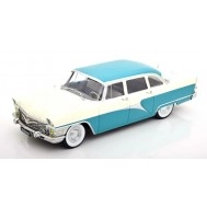 Macheta auto, 1959 GAZ 13 Seagull, turquoise/white 1:18