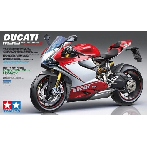 Motocicleta Ducati 1199 Panigale S - Tricolore 1:12
