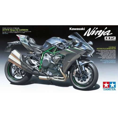 Motocicleta Kawasaki Ninja H2 Carbon 1:12